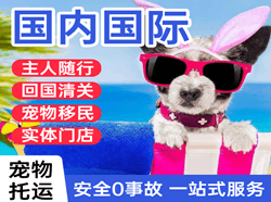 遵义茅台机场物流国际宠物托运 【国